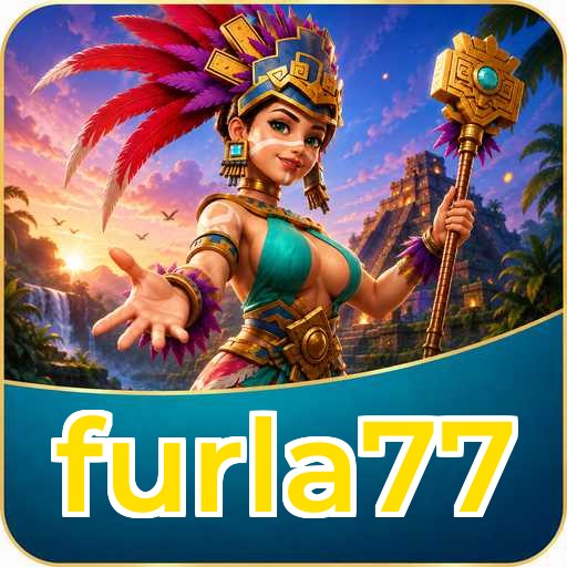 Identitas visual furla77 v4.7.5 pada perangkat uji Android